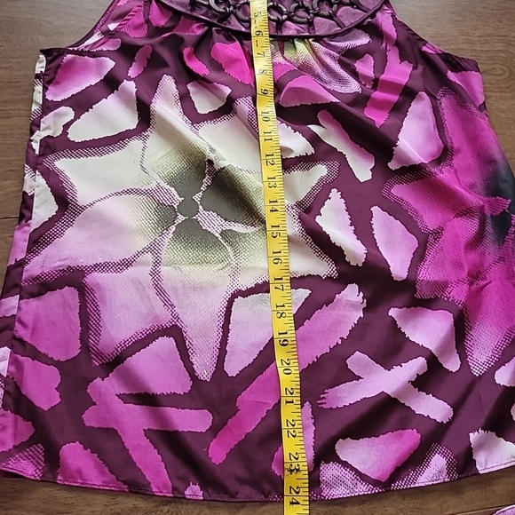 Calvin Klein Skirt set Size Small pleated Skirt A-line Fit & Flare Spring Purple - Picture 4 of 16